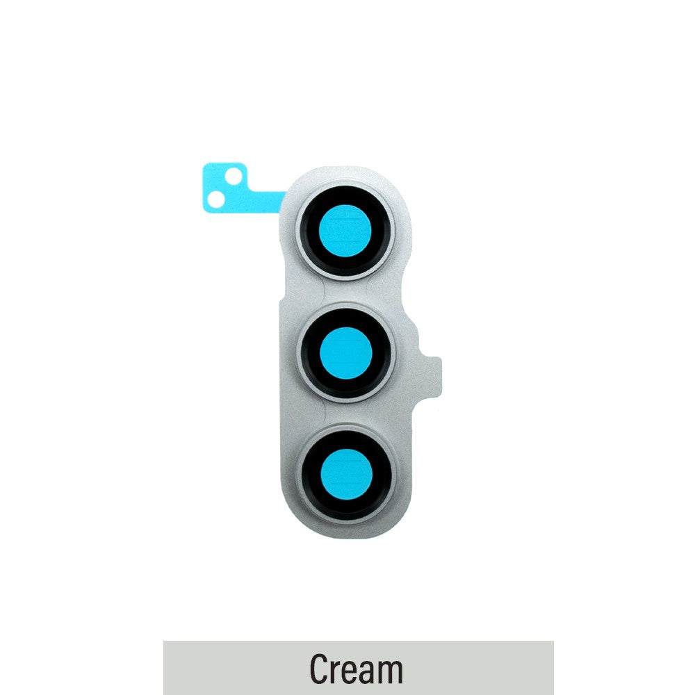 Rear Camera Lens with Bezel for Samsung Galaxy S23 FE-Cream Rear Camera Lens with Bezel for Samsung Galaxy S23 FE-Cream